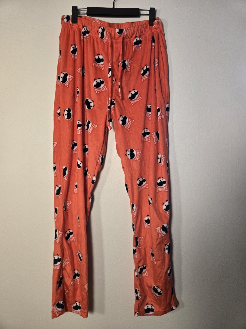 Kids Orange Pringle Logo Pajama Pants